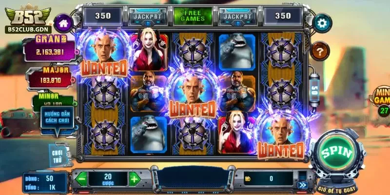 The Suicide Squad - Quay slot nổ hũ cực căng The Suicide Squad - Quay slot nổ hũ cực căng